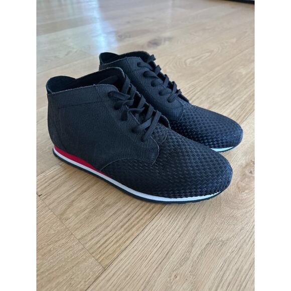 Creative Recreation Mens Verado Shoes in Black & Red - Picture 1 of 6